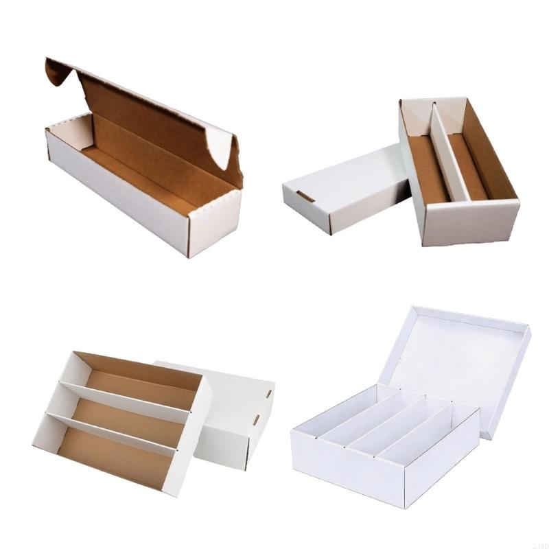 Card Index Box - Elegante Karten-Organizer-Box, großes Fassungsvermögen, Spielkarten-Sortierhalter, tragbare