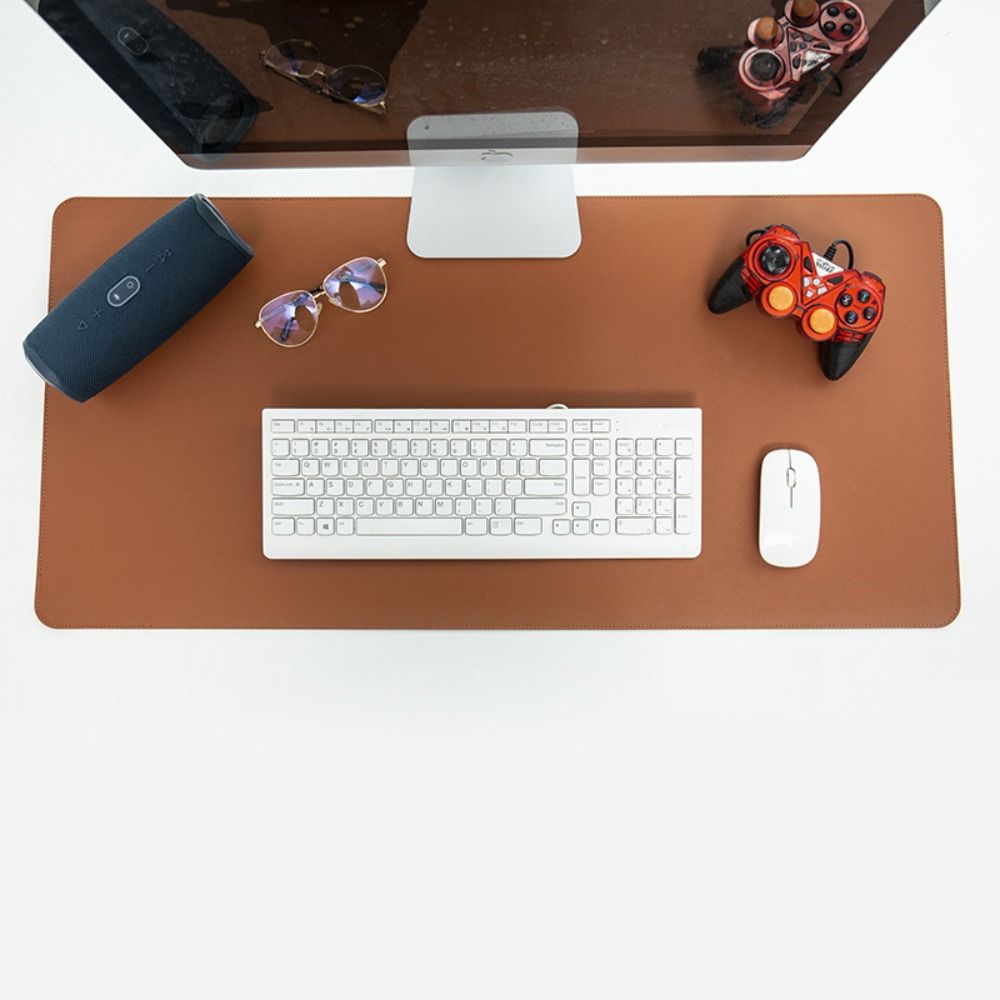 Farbiges PU-Leder Tastaturpad  – Leather Desk Pad Bewertung und Preis