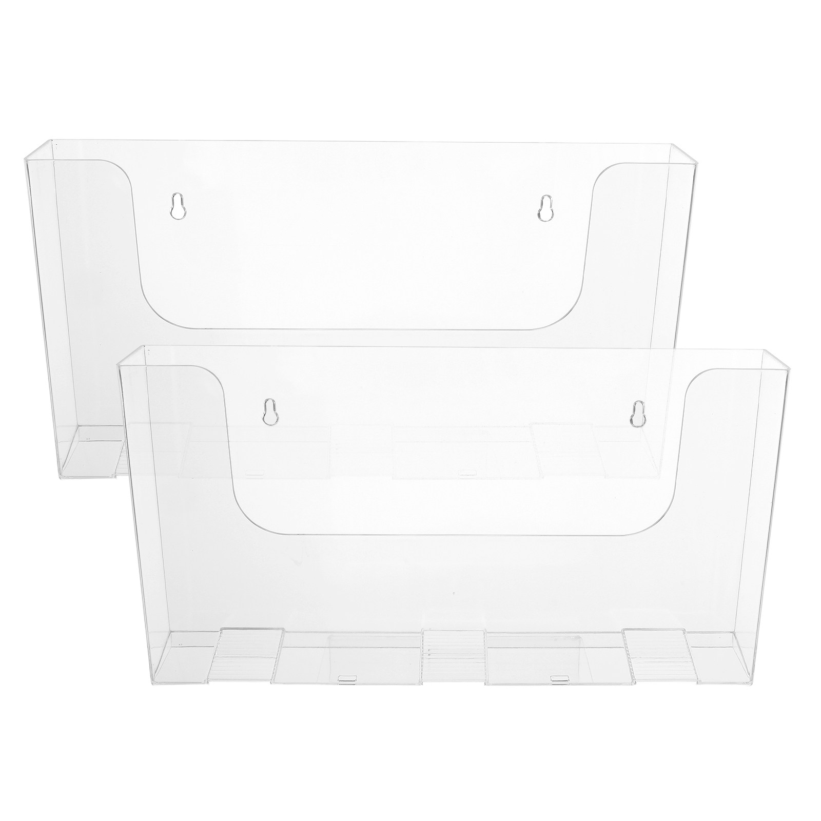 2 Stück Acryl Wandmontierter A – Magazine Holder Rack Bewertung und Preis