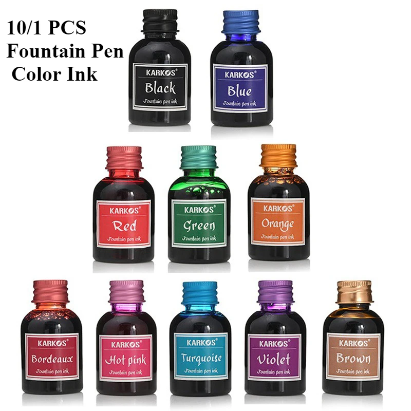 10/1 PCS 30 ml Verschiedene Fa – Fountain Pen Bottled Ink Bewertung und Preis