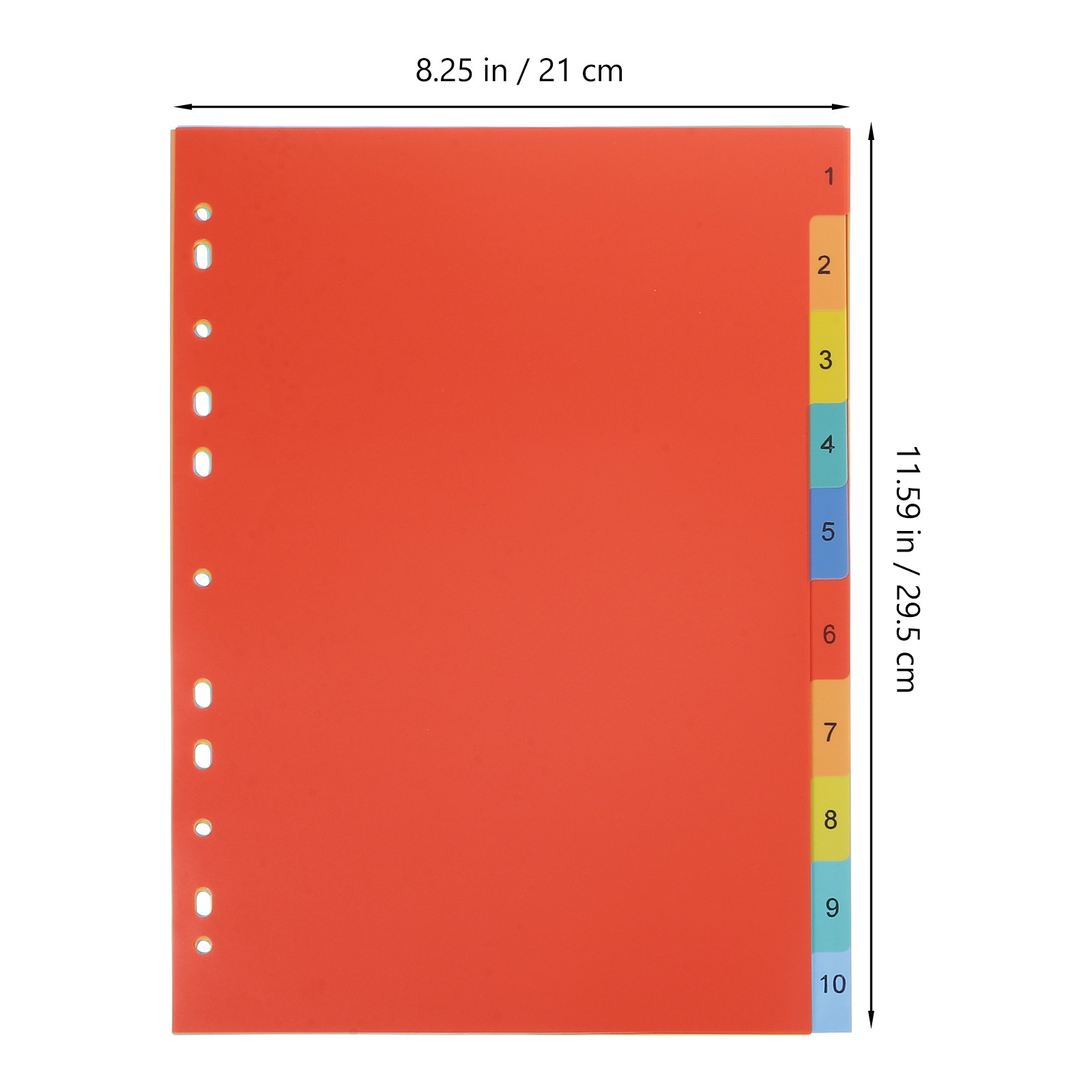 2 Sets A4-Ordner-Trennblätter  – Tab Divider A4 Bewertung und Preis