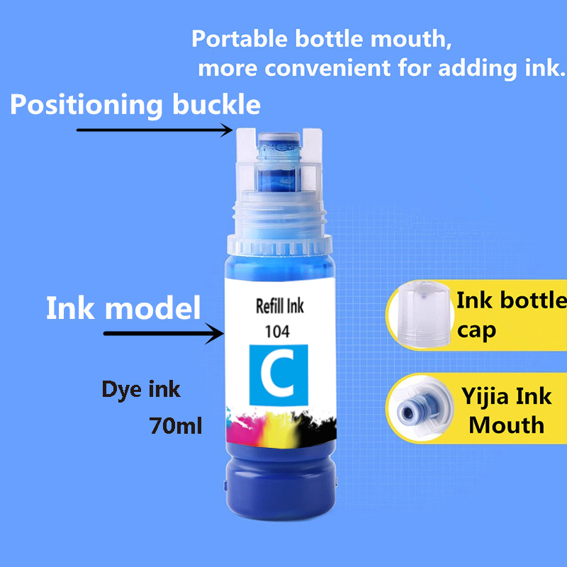 104 Tinte Kompatibel mit Epson – Fountain Pen Bottled Ink Bewertung und Preis