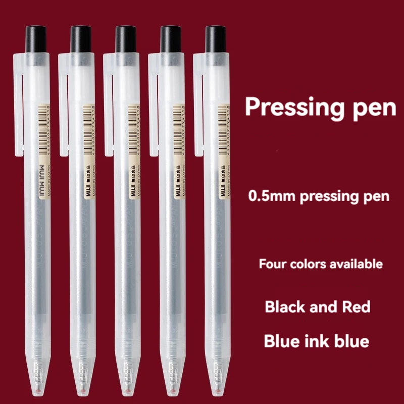 0,5 mm Press-Gelstift, blau/sc – Muji Stationery Gel Pen Bewertung und Preis