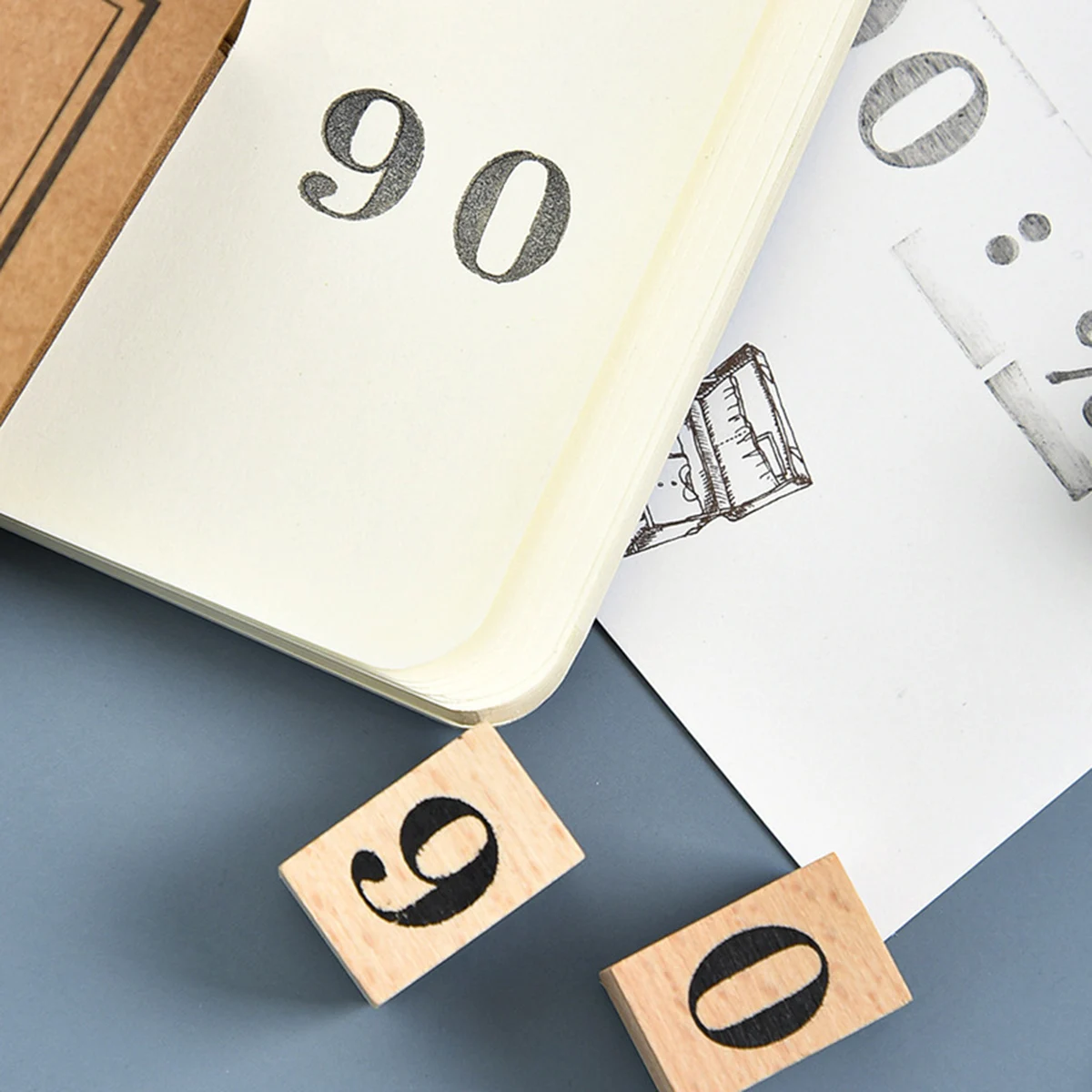 Holz-Gummi-Datumsstempel, 12 M – Rubber Date Stamp Bewertung und Preis